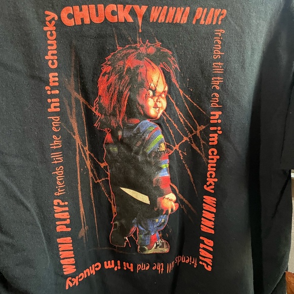 Horror Movie Chucky Childs play Halloween graphic tee - Picture 15 of 16